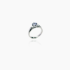 "The Only One for You" Solitaire Silver Zircon Ring