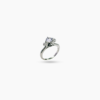 Swan Themed Solitaire Ring