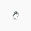 Shining Circle Zirconia Silver Ring