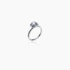 Stunning Solitaire silver ring